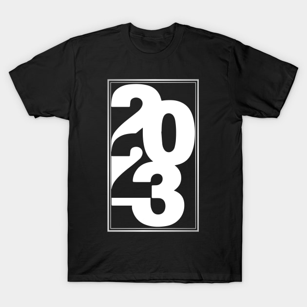 hello 2023 , welcome 2023 T-Shirt by ibra4work